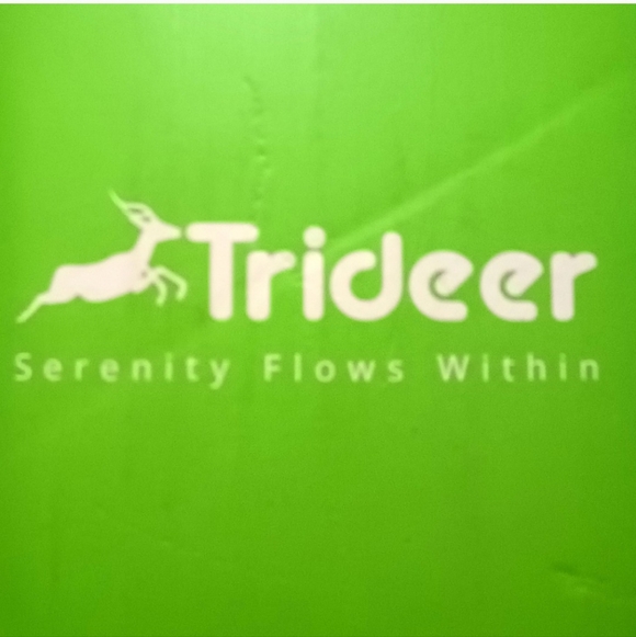 Trideer Small Black Exercise Ball (15-18 Lines) - Picture 2 of 4